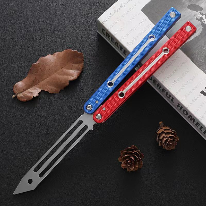 MASALONG Butterfly Trainer - Unbladed Folding Practice Tool Big Fish