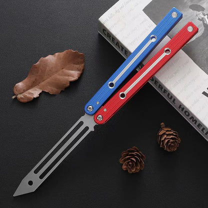 MASALONG Butterfly Trainer - Unbladed Folding Practice Tool Big Fish