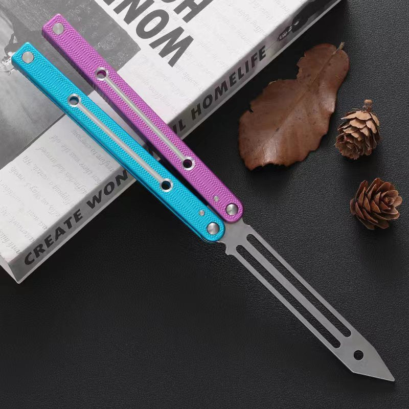 MASALONG Butterfly Trainer - Unbladed Folding Practice Tool Big Fish