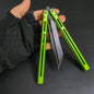 MASALONG Unsharpened Training Butterfly Knife - EDC Practice Balisong Tool