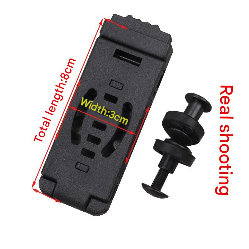 MASALONG Universal Outdoor Sheath Belt Clip - K-Sheath & Tool Holder Accessory