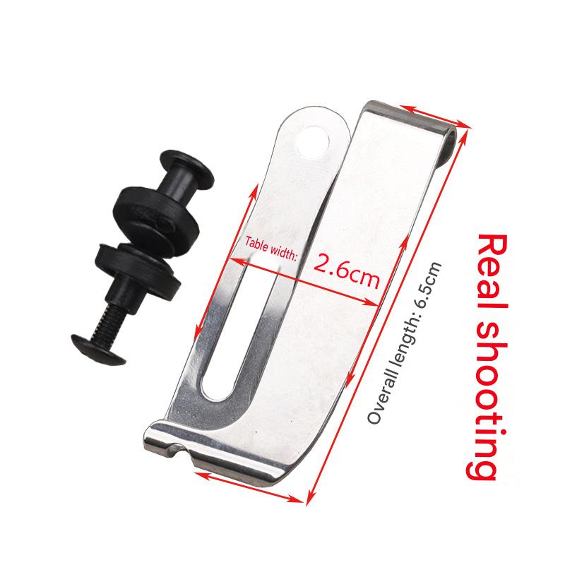 MASALONG Universal Outdoor Sheath Belt Clip - K-Sheath & Tool Holder Accessory