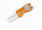 MASALONG Folding Golf Divot Repair Tool - Zinc Alloy Puting Green Fork