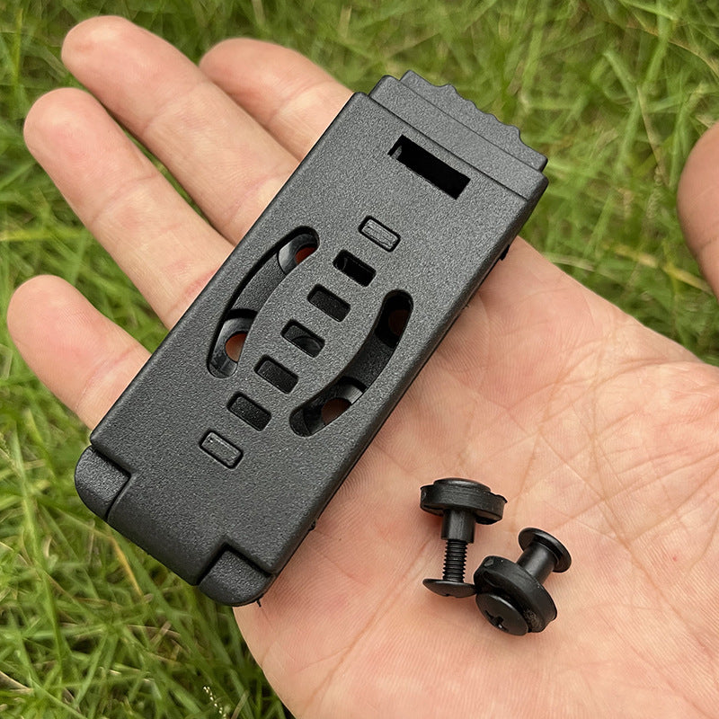 MASALONG Universal Outdoor Sheath Belt Clip - K-Sheath & Tool Holder Accessory