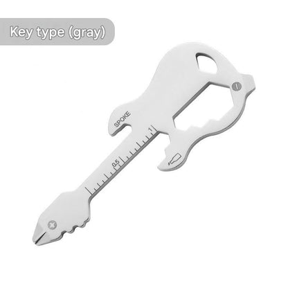 MASALONG 12-in-1 Guitar EDC Multi-tool Card - Portable Outdoor Utility