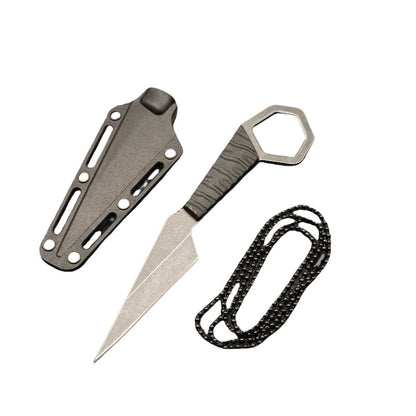 MASALONG Mini Karambit Fixed Blade Neck Knife - EDC Outdoor Utility