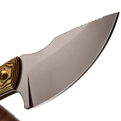 MASALONG USA-10 Fixed Blade Knife - G10 Handle Outdoor EDC Utility KNI-FD-039