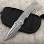 MASALONG VG10 Titanium Folding Knife - Outdoor EDC Utility Tool