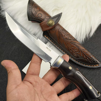 MASALONG DC53 Fixed Blade Outdoor Utility Knife - Camping & Bushcraft Tool