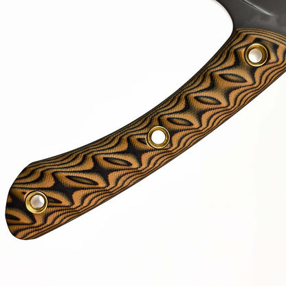MASALONG USA-10 Fixed Blade Knife - G10 Handle Outdoor EDC Utility KNI-FD-039