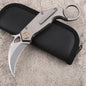MASALONG 14C28N Steel Folding Karambit EDC Utility Knife -TC4 Titanium Handle KNI-FD-022