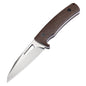 MASALONG DC53 Fixed Blade Outdoor Survival Knife - Linen Handle EDC Tool KNI-FD-042