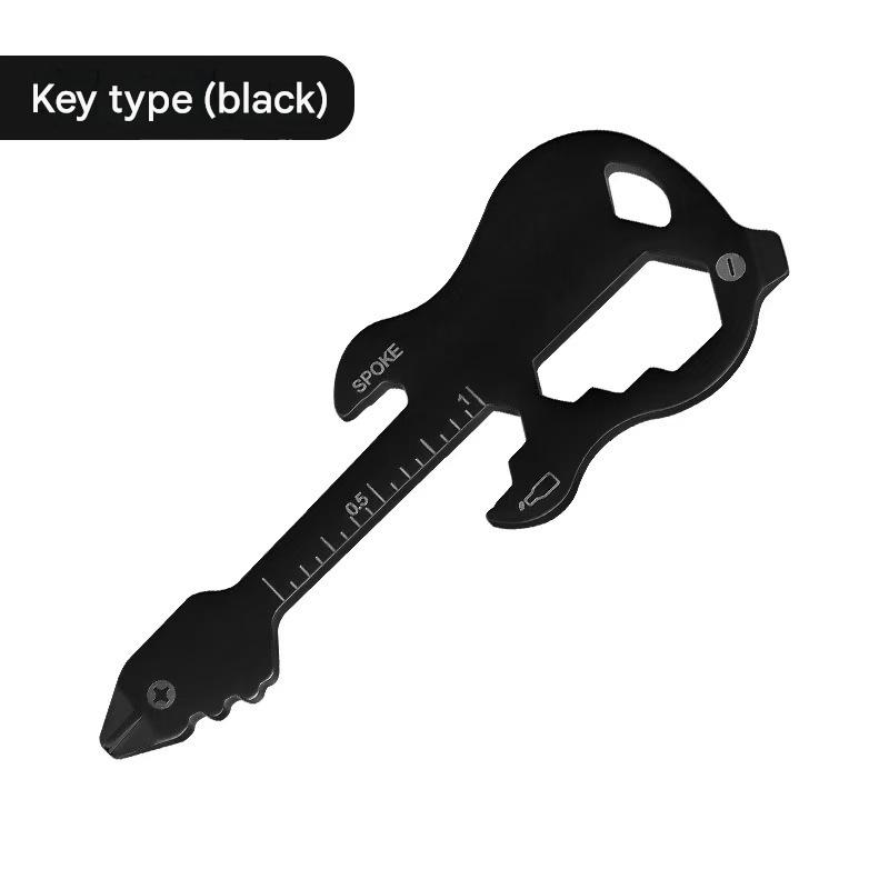 MASALONG 12-in-1 Guitar EDC Multi-tool Card - Portable Outdoor Utility