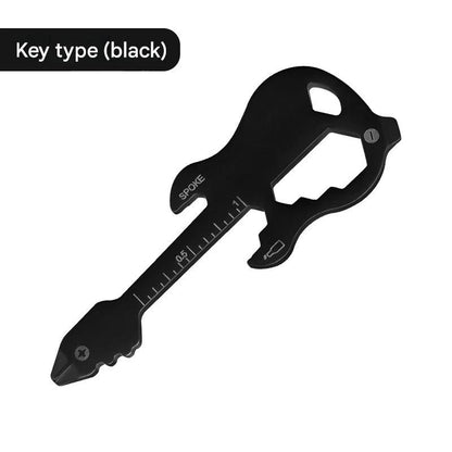 MASALONG 12-in-1 Guitar EDC Multi-tool Card - Portable Outdoor Utility