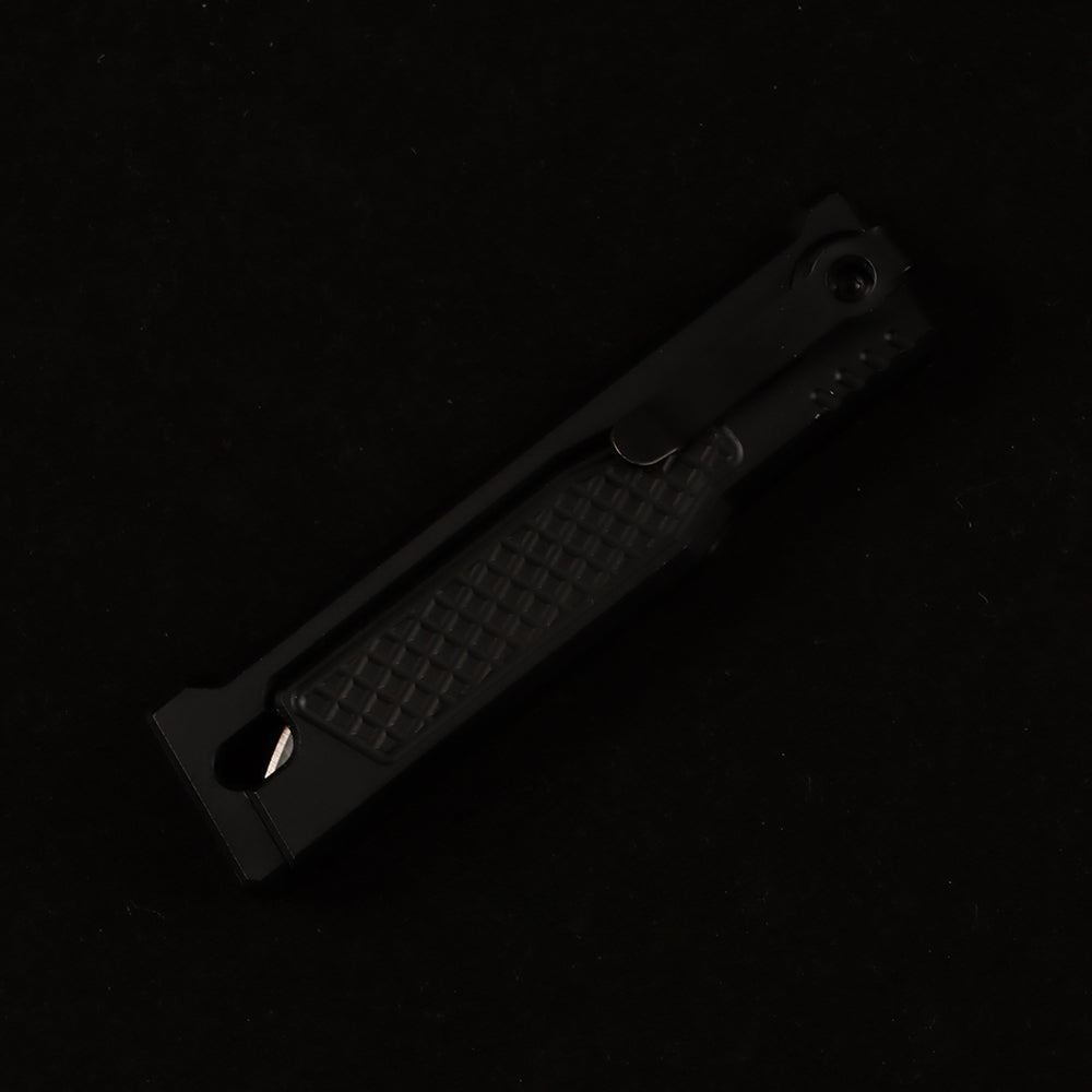 MASALONG D2 Steel Folding Utility Knife - CNC Aluminum EDC Outdoor Tool