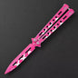 MASALONG Stainless Steel Butterfly Trainer - Smooth EDC Practice Tool MA-TJD-Balis-6