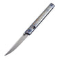 MASALONG Colorful Lightning Titanium EDC Folding Pen Knife - Outdoor Utility