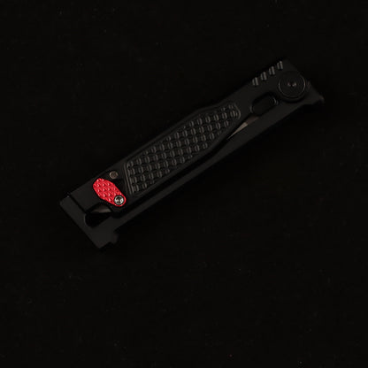 MASALONG D2 Steel Folding Utility Knife - CNC Aluminum EDC Outdoor Tool