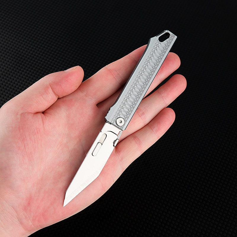 MASALONG MA-TY-001 Upgraded 9cr steel art knife with detachable blade