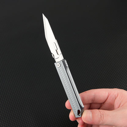 MASALONG MA-TY-001 Upgraded 9cr steel art knife with detachable blade