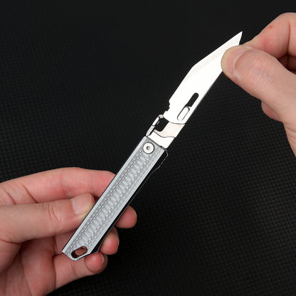 MASALONG MA-TY-001 Upgraded 9cr steel art knife with detachable blade