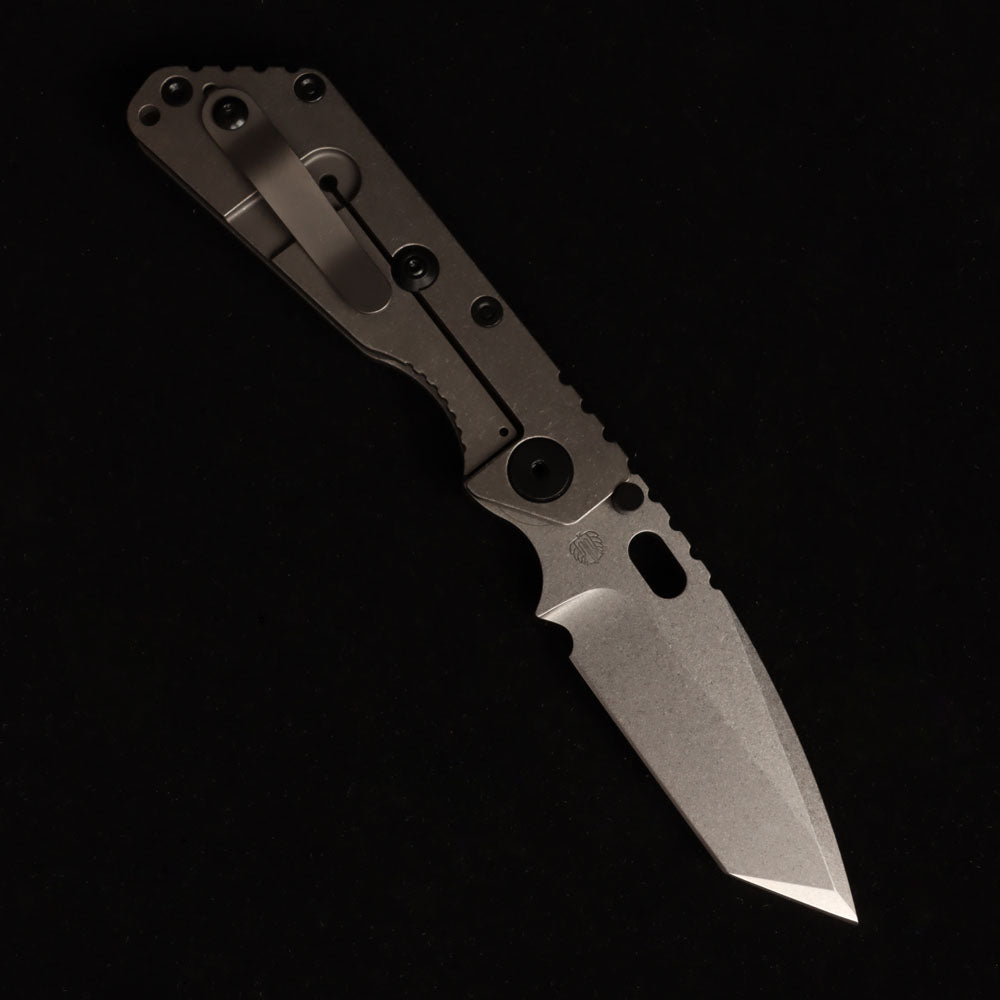 MASALONG Titan Damascus Blade faca tática dobrável, cabo especial de ébano preto EDC kni246