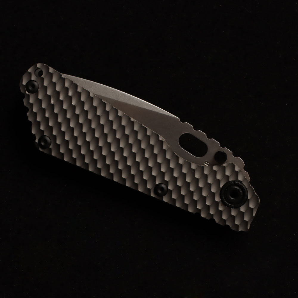 MASALONG Titan Damascus Blade faca tática dobrável, cabo especial de ébano preto EDC kni246