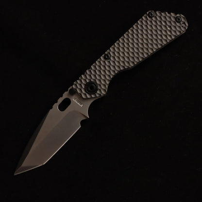 MASALONG Titan Damascus Blade faca tática dobrável, cabo especial de ébano preto EDC kni246