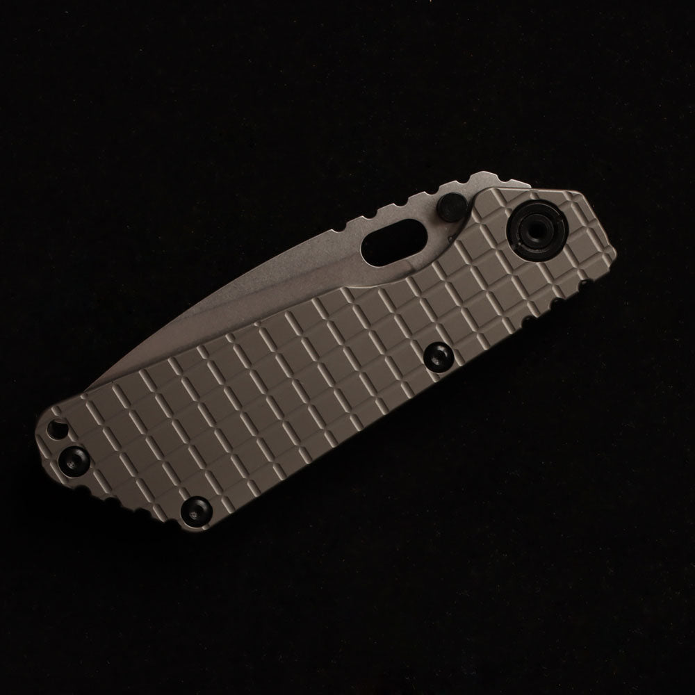 MASALONG Titan Damascus Blade faca tática dobrável, cabo especial de ébano preto EDC kni246