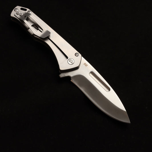 Outdoor Camping Folding Knife all stee, suitable for people with large hands and a sense of weight, kni274
