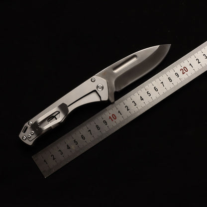 Outdoor Camping Folding Knife all stee, suitable for people with large hands and a sense of weight, kni274