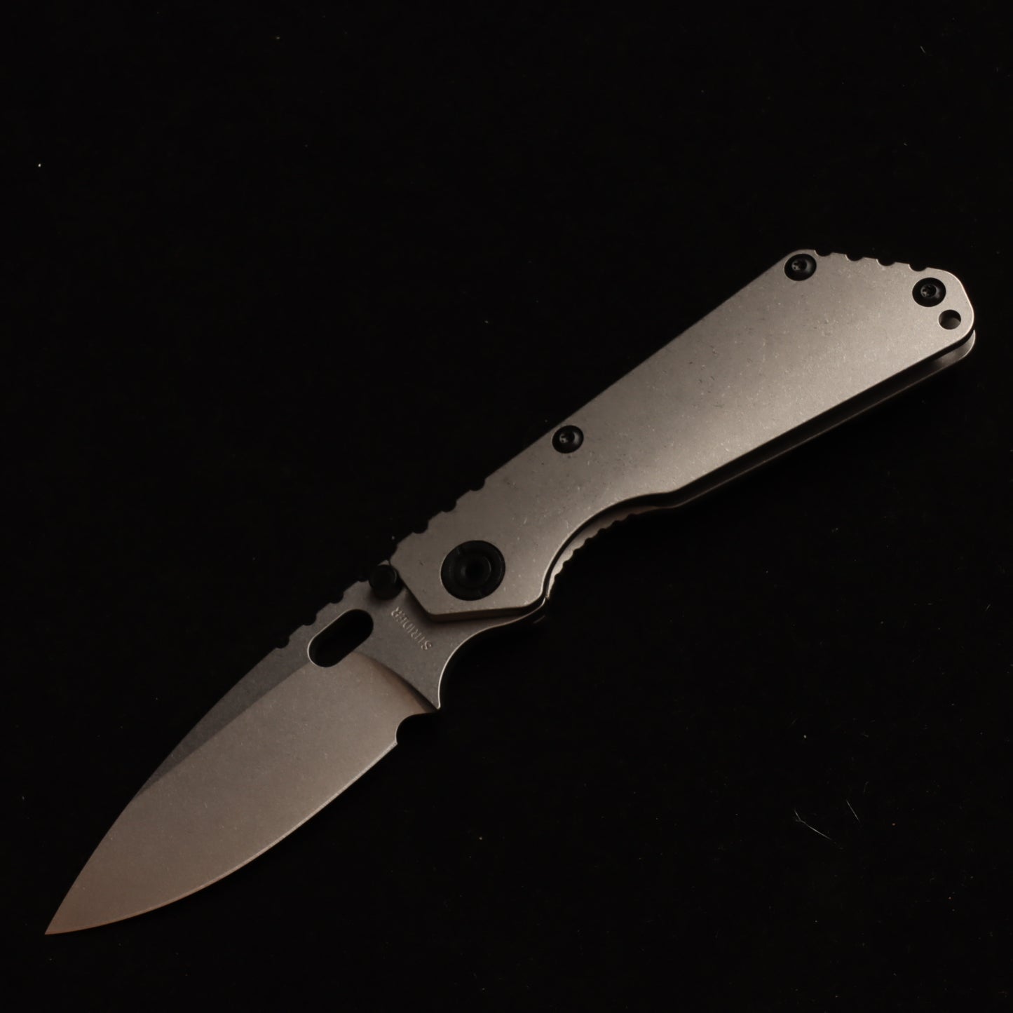MASALONG Titan Damascus Blade faca tática dobrável, cabo especial de ébano preto EDC kni246