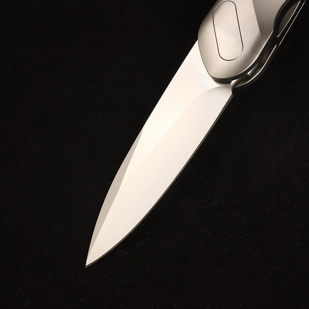 Masalong Supercar series Kni277 outdoor survival folding knife camping titanium alloy VG10 blade high hardness