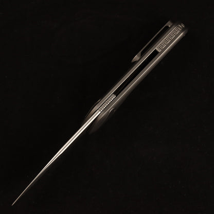 Masalong Supercar series Kni277 outdoor survival folding knife camping titanium alloy VG10 blade high hardness