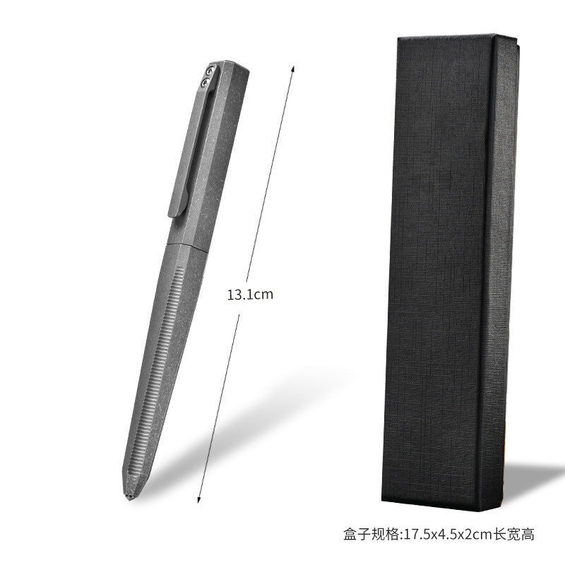 Masalong Titanium alloy tactical pen, outdoor EDC self-defense pen, survival camping window breaking artifact tool Pen001