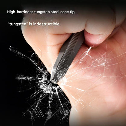 Masalong Titanium alloy tactical pen, outdoor EDC self-defense pen, survival camping window breaking artifact tool Pen001