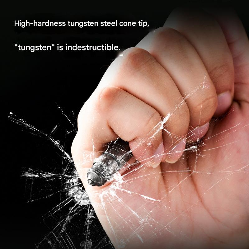 Masalong Titanium alloy Tactical Pen  Tungsten steel / Ceramics bead head window breaking outdoor survival EDC tool Pen002