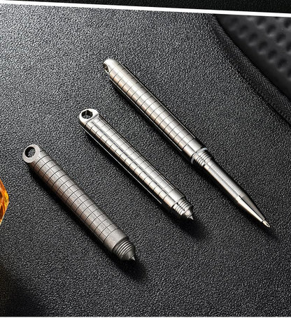 Masalong Titanium alloy Tactical Pen  Tungsten steel / Ceramics bead head window breaking outdoor survival EDC tool Pen002