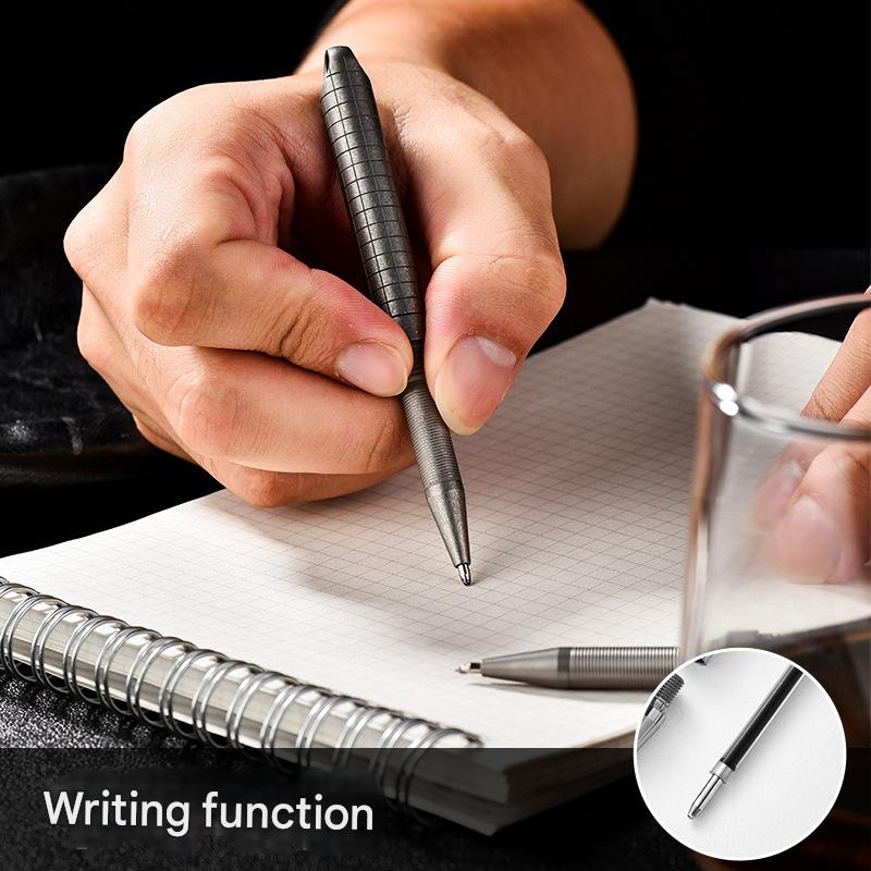 Masalong Titanium alloy Tactical Pen  Tungsten steel / Ceramics bead head window breaking outdoor survival EDC tool Pen002