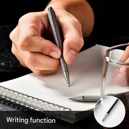 Masalong Titanium alloy Tactical Pen  Tungsten steel / Ceramics bead head window breaking outdoor survival EDC tool Pen002