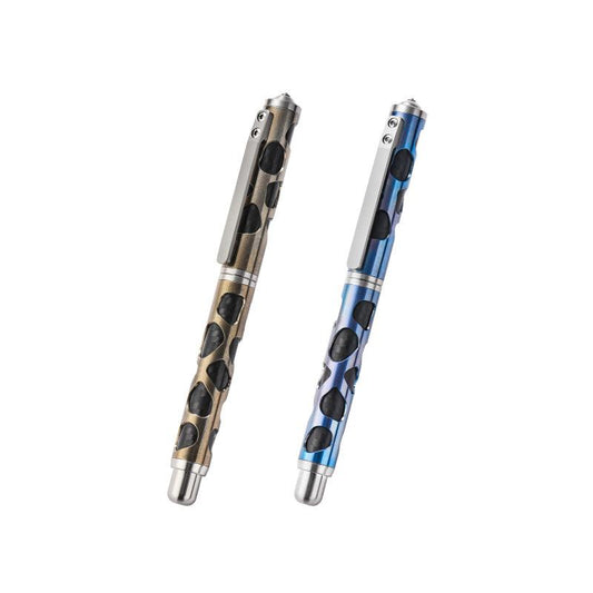 Masalong Titanium alloy Tactical Pen EDC tool, outdoor Tungsten steel head, Window Breaking Survival Self-defense pen005