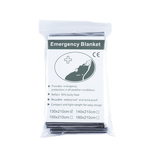 MA-ML-001 Cobertor de emergência Maili PE, cobertor à prova de frio e salva-vidas, cobertor isolante descartável de emergência espessado