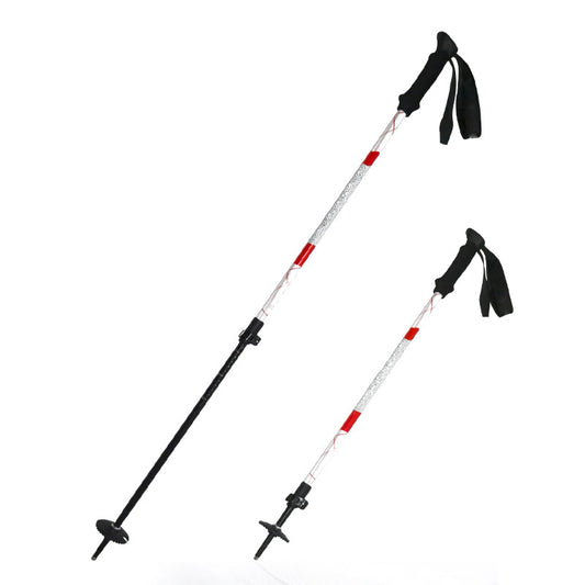 MA-QLM-016 Bastões de esqui ultraleves feitos de fibra de carbono e liga de alumínio, combinados com esqui ao ar livre resistente e durável para homens e mulheres