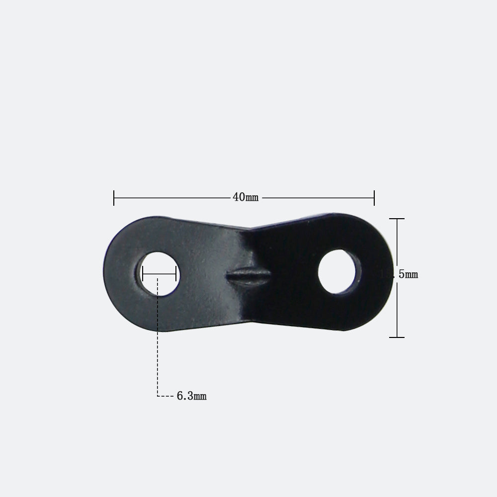 Outdoor camping MA-WY-002 tent wind rope buckle double eye aluminum alloy umbrella rope fixed sliding adjustment buckle canopy pull rope buckle