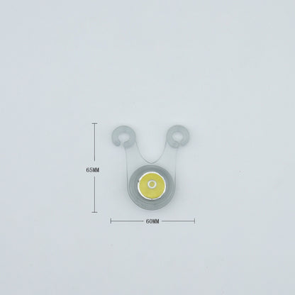Luzes decorativas para acampamento ao ar livre, luzes penduradas em corda de LED MA-WY-008 para barracas, luzes traseiras de advertência para mochilas e bicicletas, luzes de acampamento de silicone, luzes piscantes