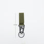 Fivela de escalada tática ao ar livre acessórios para bolsa de chaves MA-WY-015 fivela de cinto multifuncional nylon cinta gancho de escalada fivela de bico de águia