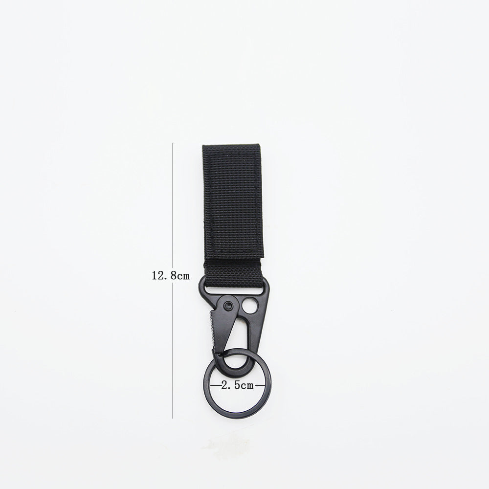 Fivela de escalada tática ao ar livre acessórios para bolsa de chaves MA-WY-015 fivela de cinto multifuncional nylon cinta gancho de escalada fivela de bico de águia