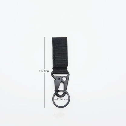 Fivela de escalada tática ao ar livre acessórios para bolsa de chaves MA-WY-015 fivela de cinto multifuncional nylon cinta gancho de escalada fivela de bico de águia
