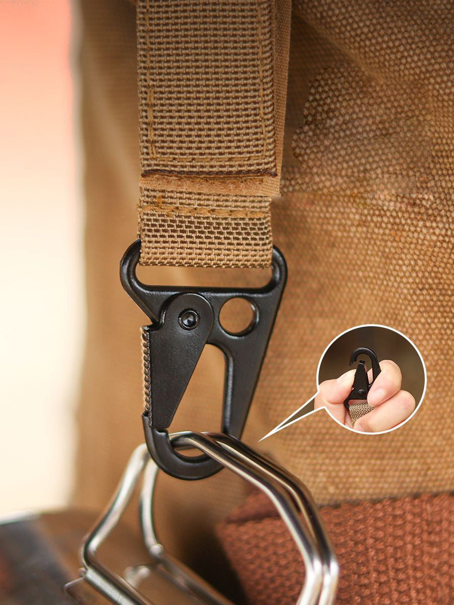 Fivela de escalada tática ao ar livre acessórios para bolsa de chaves MA-WY-015 fivela de cinto multifuncional nylon cinta gancho de escalada fivela de bico de águia