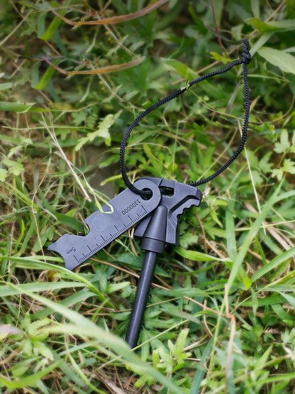 Barra de chispas para exteriores, barra de magnesio MA-WY-019, multifuncional, para supervivencia al aire libre, armas de fuego, bloques de fuego, equipo de supervivencia, encendido de fuego